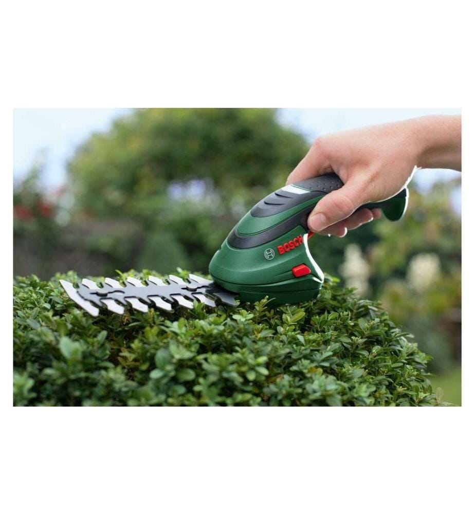 BOSCH - Cisailles à couper l'herbe sans fil Isio Kit, 1.5 Ah