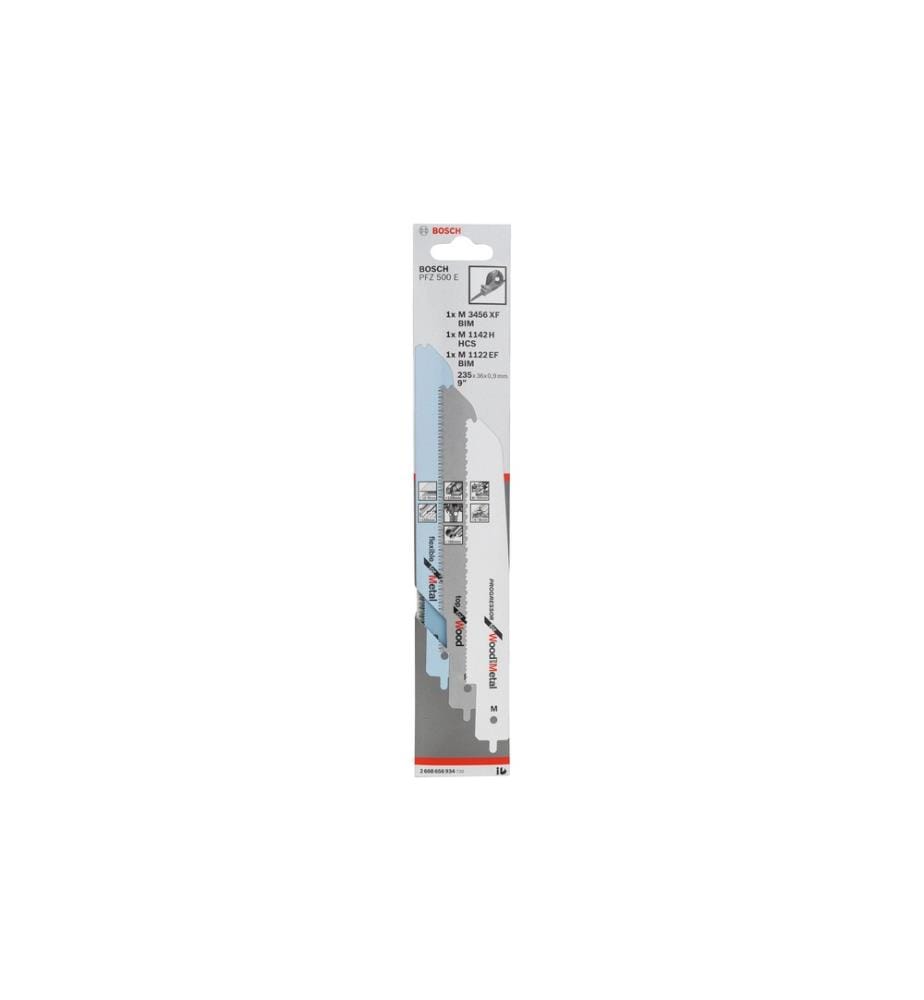 BOSCH - Professional Jeux de lames de scie sauteuse 3 pièces