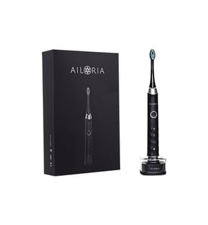 Ailoria - Brosse à dents sonique Shine Bright Noir