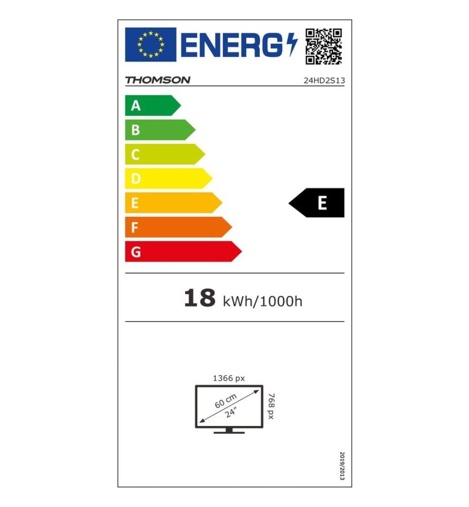 Fernseher THOMSON - Modell: 24HD2S13