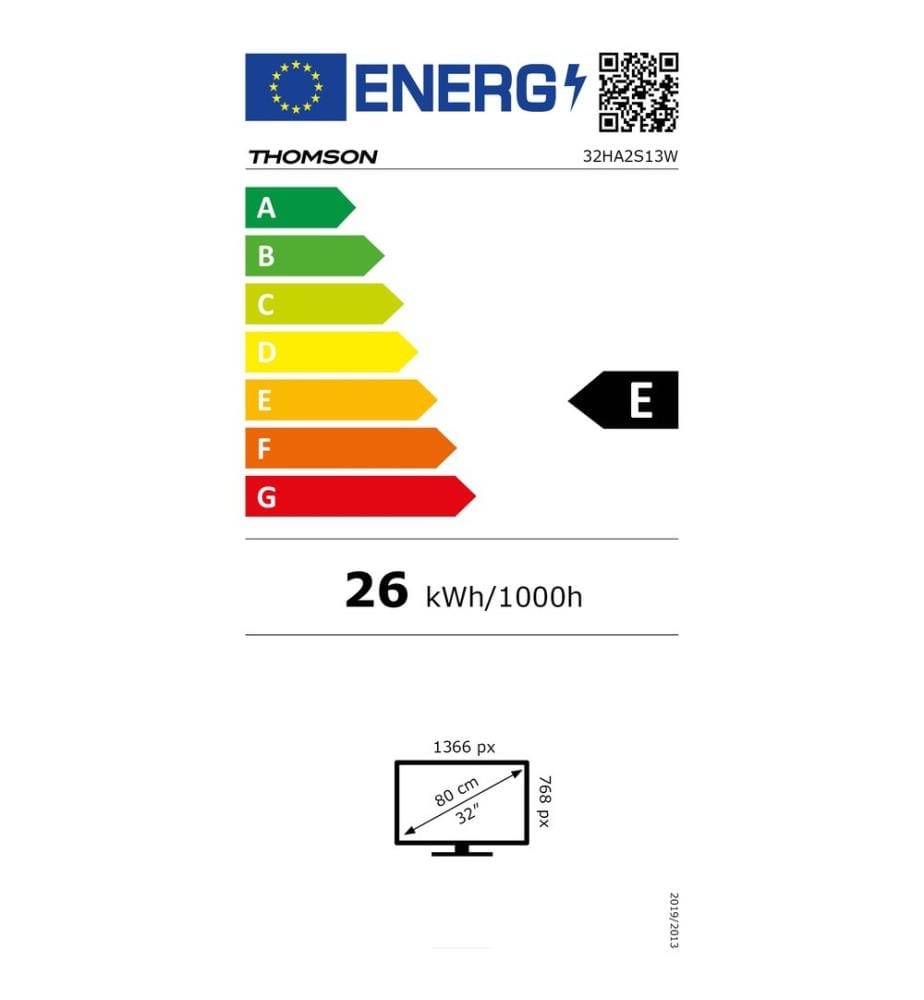 Fernseher THOMSON - Modell: 32HA2S13W