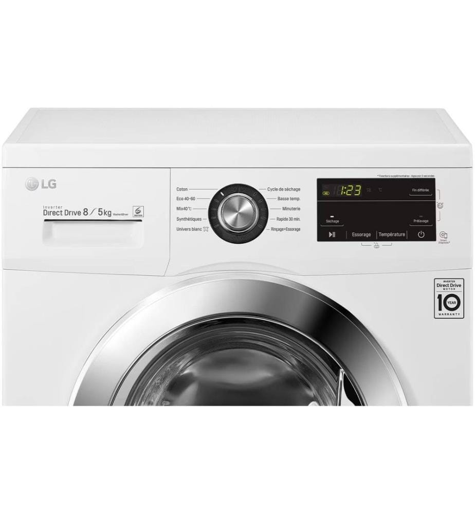 Lavante-séchante LG - Modèle : F854M22WR