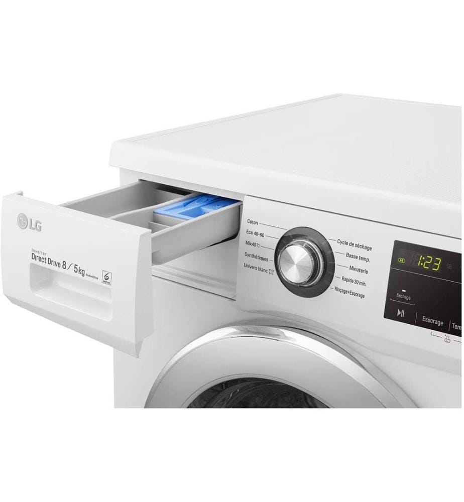Lavante-séchante LG - Modèle : F854M22WR