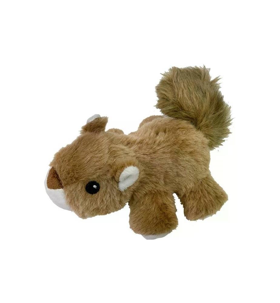 HUNTER - Jouet pour chien Flingerz Furry écureuil, Marron/vert