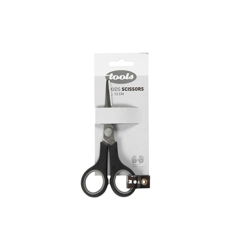 CREATIV COMPANY - Kinderschere Softgriff 14 cm, Edelstahl, Universal