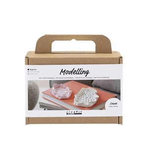 CREATIV COMPANY - Modellier-Set Schalen Rosa/Weiss