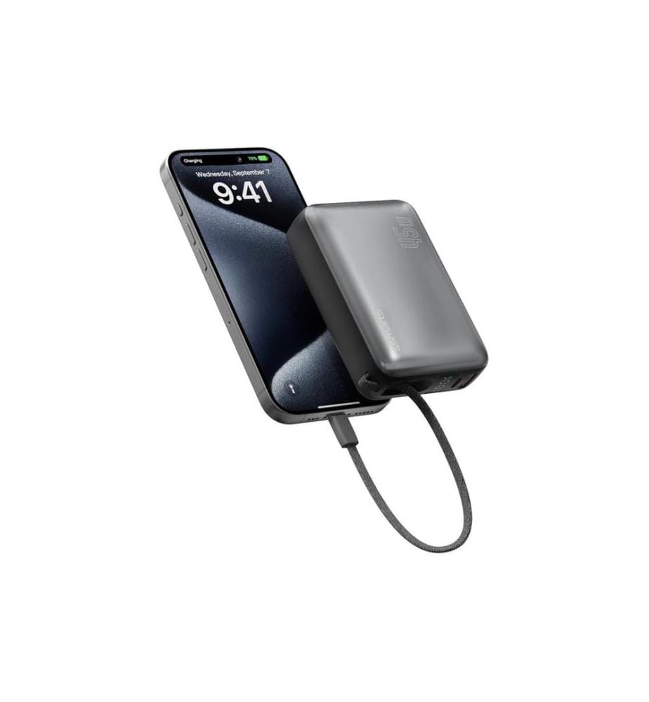 4SMARTS - Powerbank Enterprise Compact 20000 mAh, spacegrau