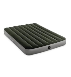 Matelas gonflable Prestige Downy 2 personnes 1,91 x 1,37 x 0,25 m - Vert Foncé et Gris