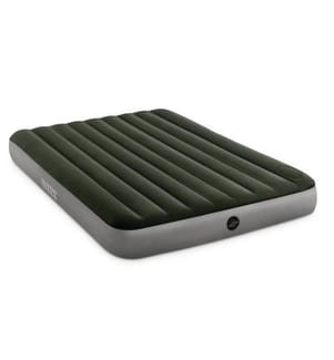 Matelas gonflable Downy Large gonfleur à pied 2 personnes 2,03 x 1,52 x 0,25 m - Vert Foncé