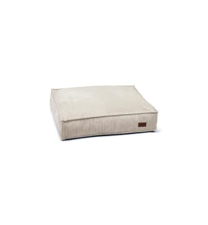 DESIGNED BY LOTTE - Lit Gris clair ribbé 70x55X15cm