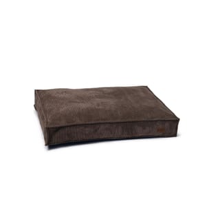 DESIGNED BY LOTTE - Lit Marron strié 100x70x15cm