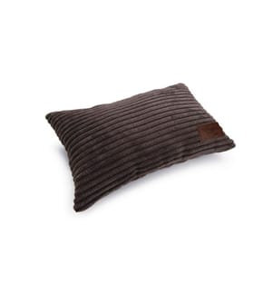 DESIGNED BY LOTTE - Coussin Marron strié 35x23x6cm