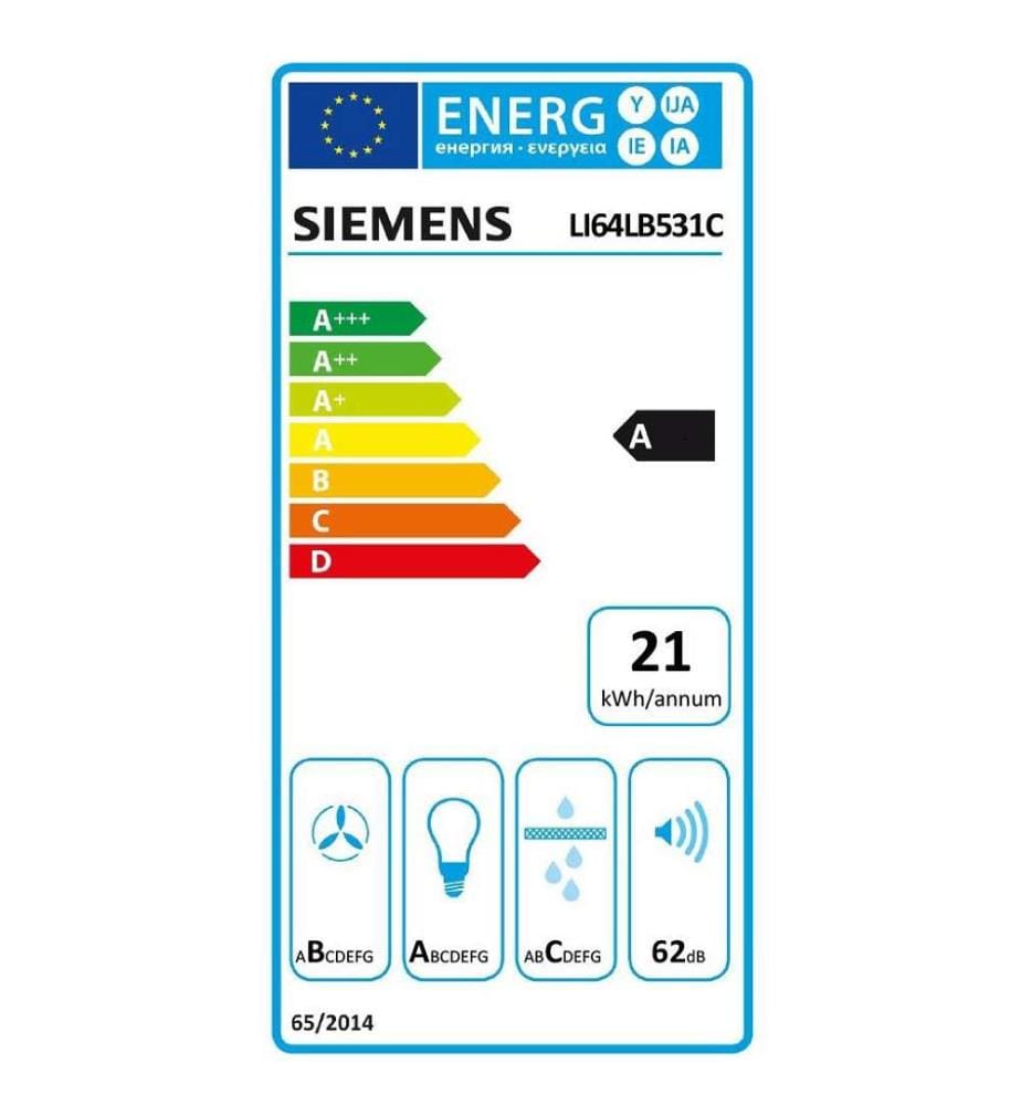 SIEMENS - Abzughaube LI64lB531C 4 Stufen