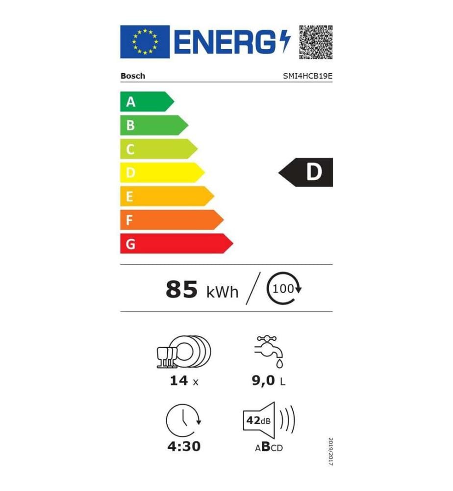 BOSCH - Lave-vaisselle encastrable SMI4HCB19E
