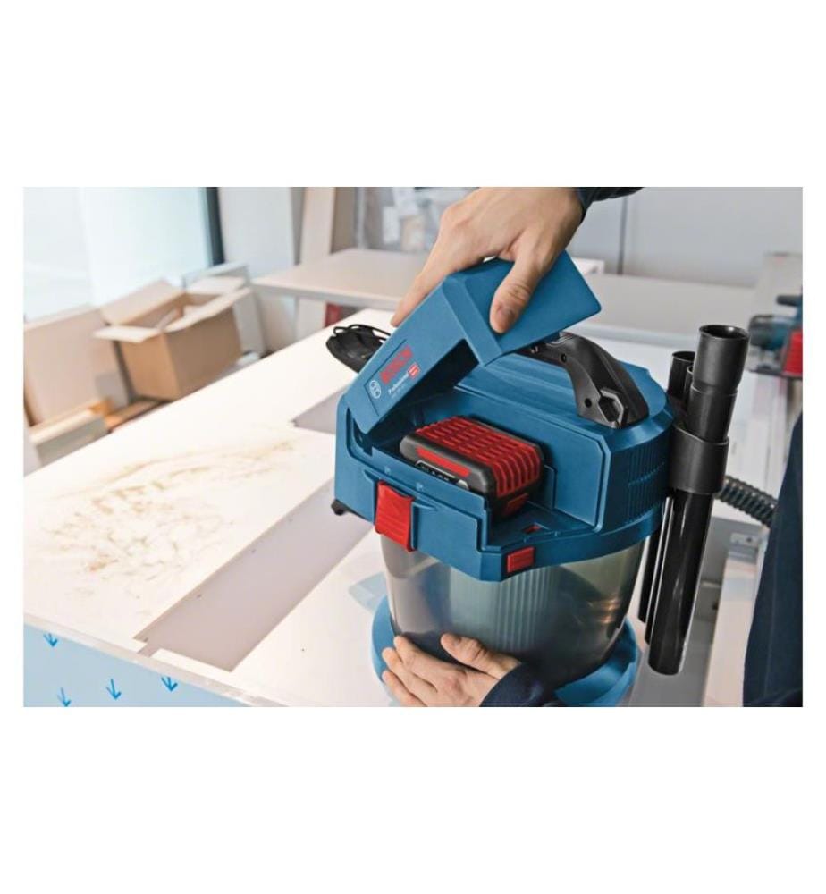 BOSCH - Professional Aspirateur à déchets humides/secs sans fil GAS 18V-10L Solo CLC