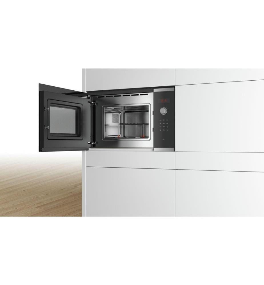 BOSCH - Four à micro-ondes encastré BEL523MS0 Noir/Argenté