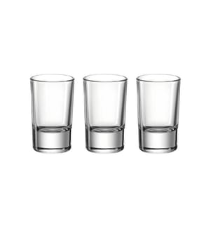 MONTANA - Verre à schnaps Basic 40 ml, 3 Pièce/s, Transparent