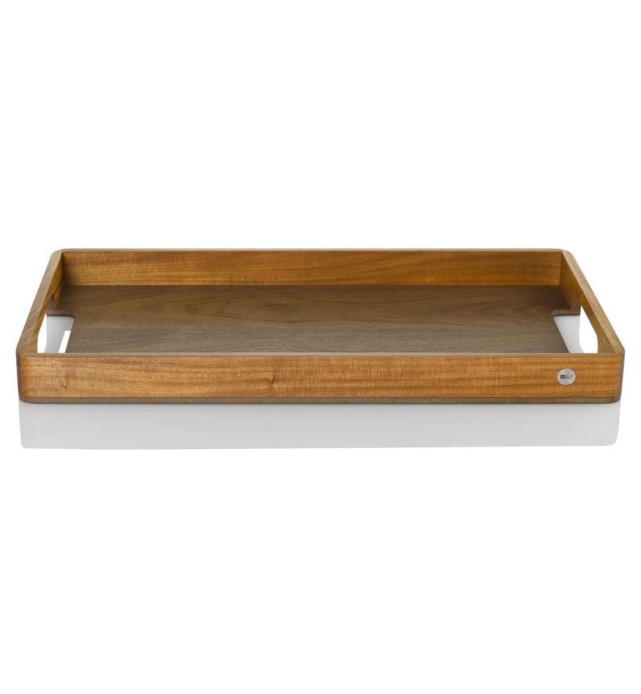 ADHOC - Plateau de service Serve Acacia/noyer