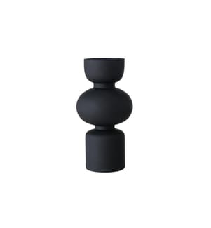 BOLTZE - Vase Nelika 29 cm, Noir mat