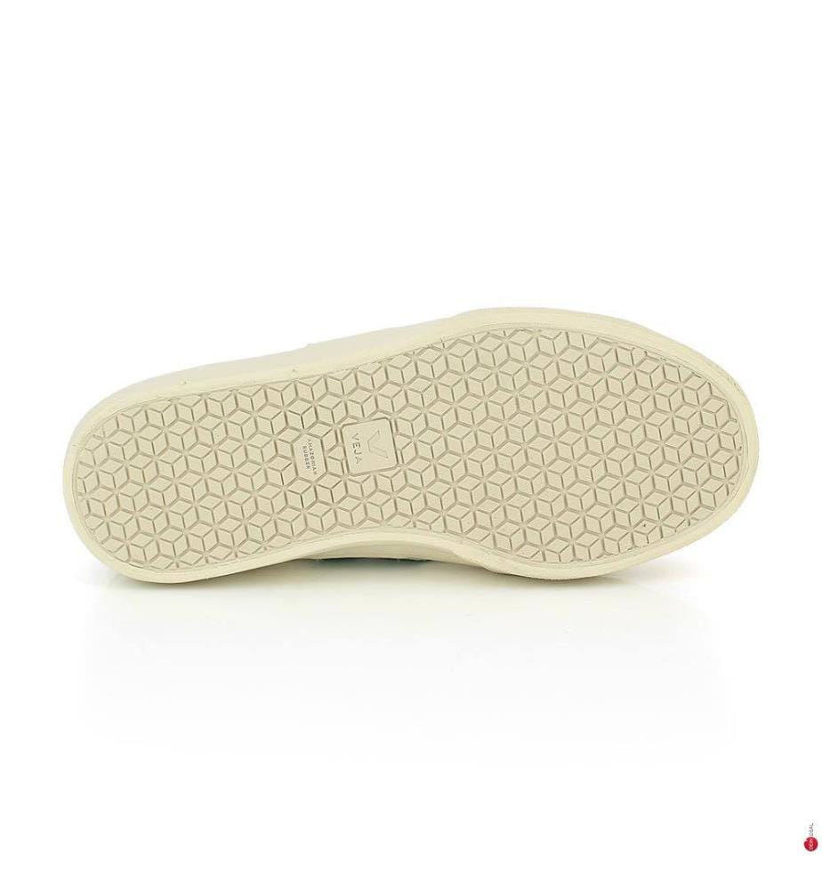 Baskets Campo Leather - Blanc et Vert Clair