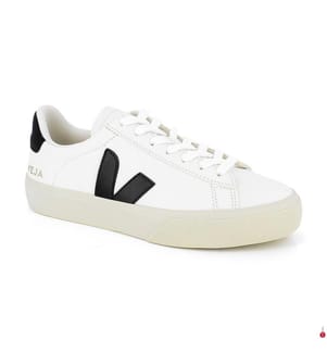 Baskets Campo Leather - Blanc et Noir