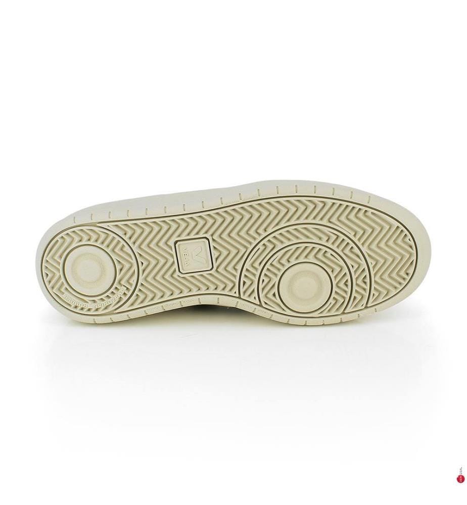 Baskets V-90 Leather - Blanc et Vert