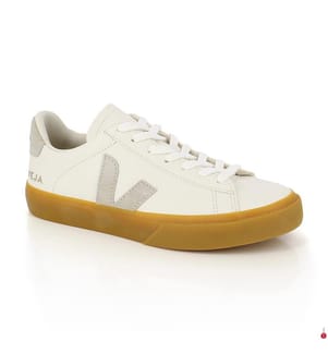 Baskets Campo - Blanc et Brun Clair