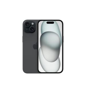 APPLE - iPhone 15 128 GB Schwarz