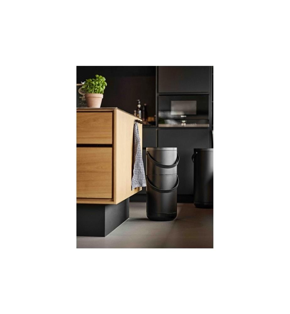 ZONE DENMARK - Poubelle Circular 35 l, Noir