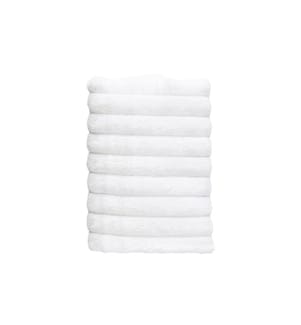 ZONE DENMARK - Serviette Inu, coton biologique, 50 x 100 cm, White