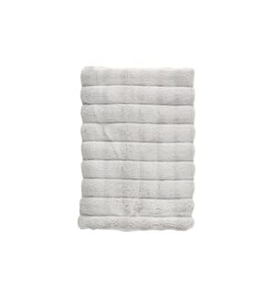ZONE DENMARK - Serviette Inu, coton biologique, 50 x 100 cm, Soft Grey