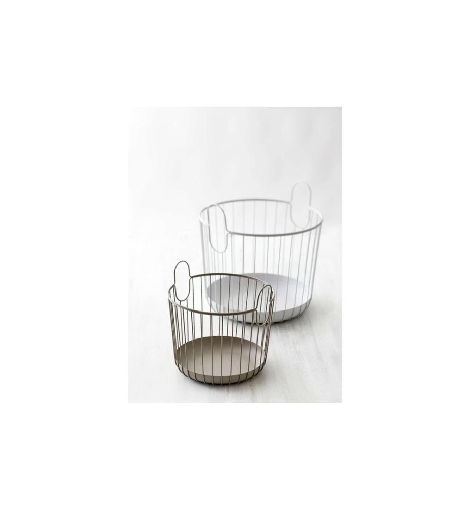 ZONE DENMARK - Panier de rangement Inu Ø 30 cm, Taupe