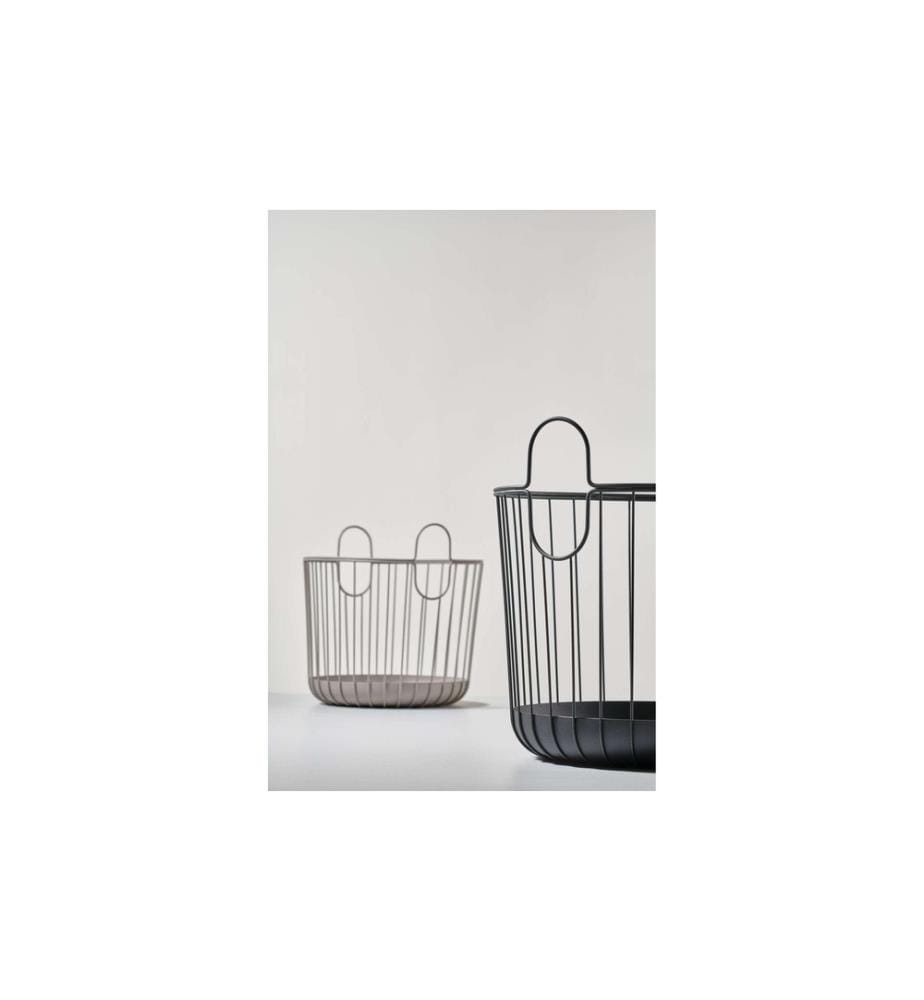 ZONE DENMARK - Panier de rangement Inu Ø 30 cm, Taupe