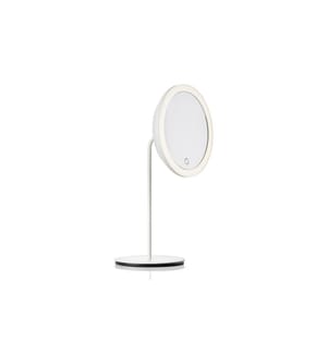 ZONE DENMARK - Miroir cosmétique Ø 18 cm Blanc