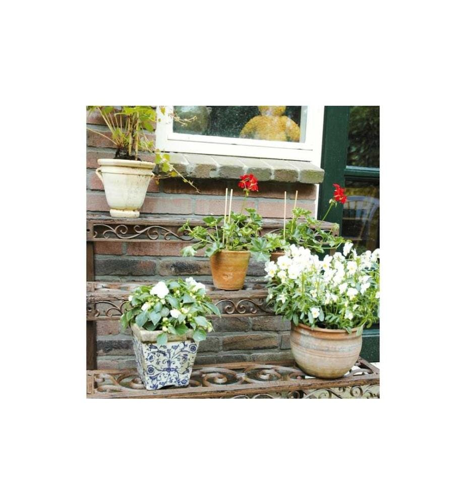 ESSCHERT DESIGN - Étagère porte-plantes en fonte, rectangulaire