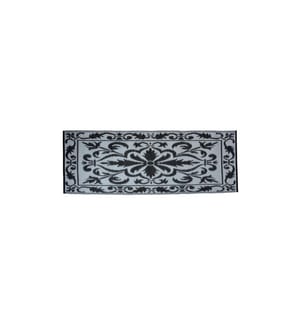 ESSCHERT DESIGN - Tapis 70 x 200 cm noir/blanc
