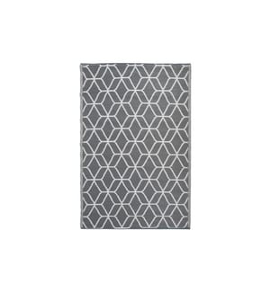 ESSCHERT DESIGN - Tapis Graphique 180 x 121 cm, Beige/Blanc