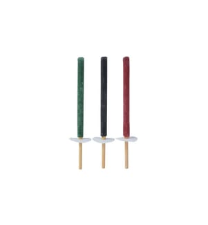 ESSCHERT DESIGN - Torche en toile cirée, Lot de 3