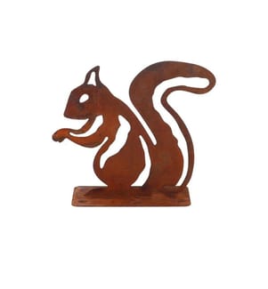 ESSCHERT DESIGN - Figure décorative Écureuil Rouille
