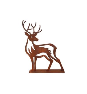ESSCHERT DESIGN - Figure décorative Cerf Rouille