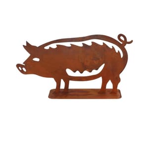 ESSCHERT DESIGN - Figure décorative Cochon Rouille