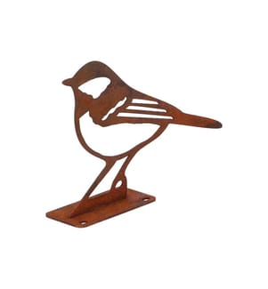ESSCHERT DESIGN - Figure décorative Mésange charbonnière Rouille