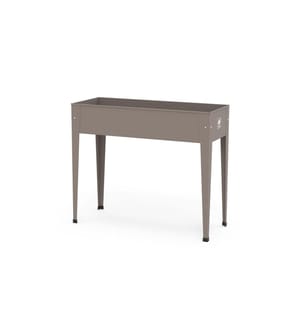 HERSTERA - Hochbeet Urban Garden Standard, 100 x 40 x 84 cm, Dark Taupe