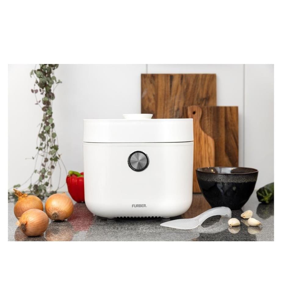 FURBER - Reiskocher SAN Induktion 3 L, Weiss