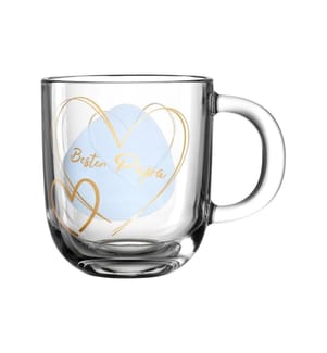 LEONARDO - Tasse à café Emozione – Meilleur papa 400 ml, 1 Pièce/s
