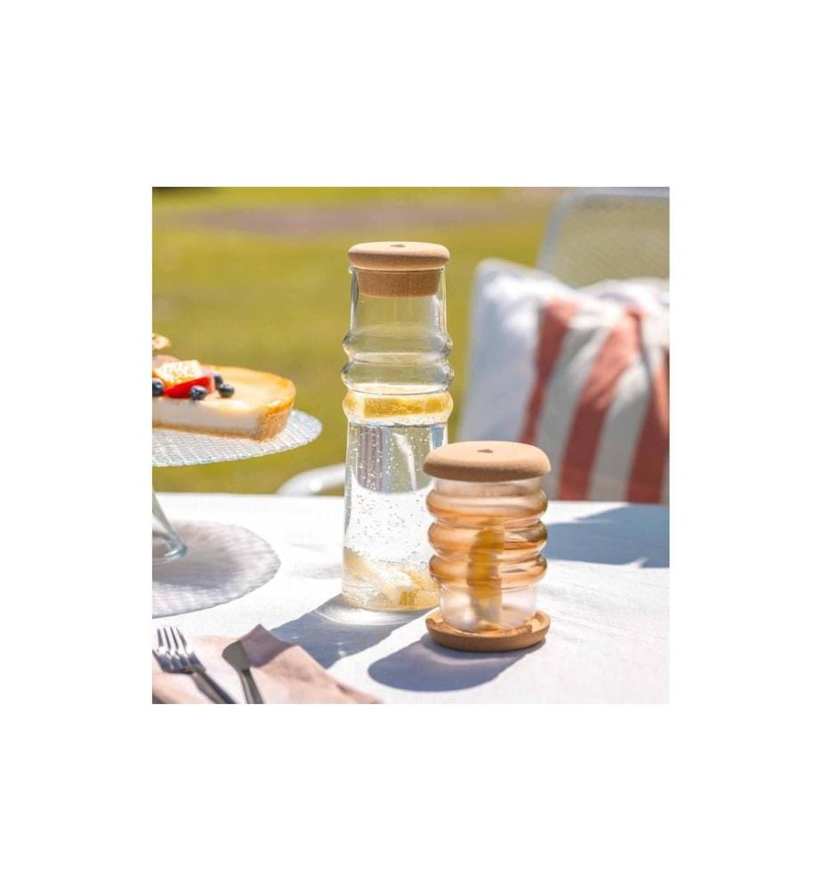 LEONARDO - Verre Sole 440 ml, 2 pièces, abricot