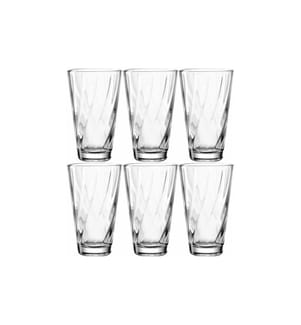 LEONARDO - Verre Twist 300 ml, 6 Pièce/s, Transparent