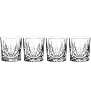 LEONARDO - Whiskyglas Capri 220 ml, 4 Stück, Transparent