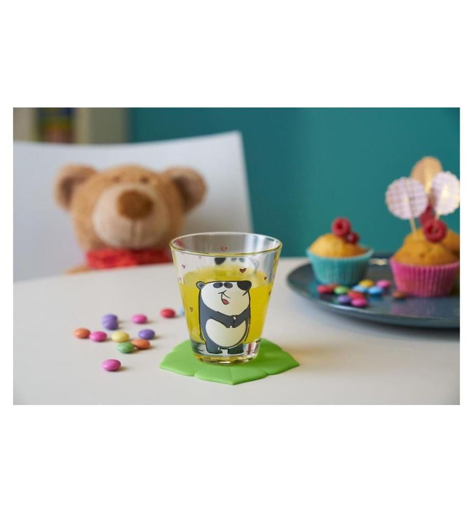 LEONARDO - Kindertrinkglas Bambini Panda, 6-teilig