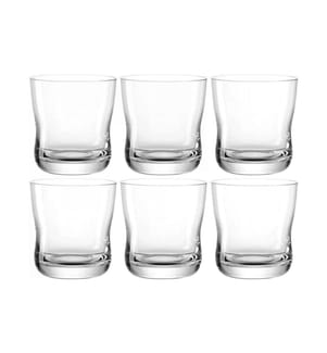 LEONARDO - Trinkglas Vita S 330 ml, 6 Stück, Transparent